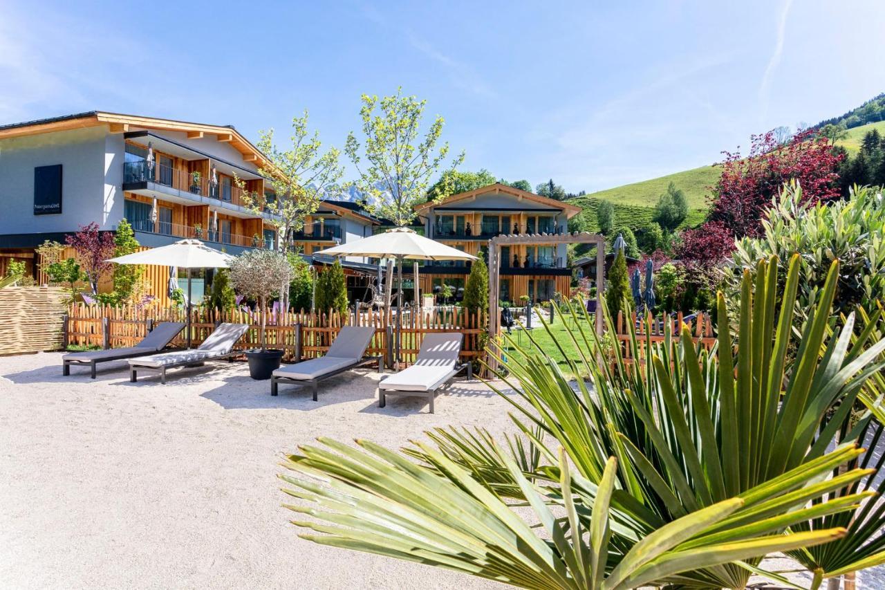 Hotel Morgenzeit -Natuerlich.Bed&Brunch Maria Alm am Steinernen Meer Exterior foto