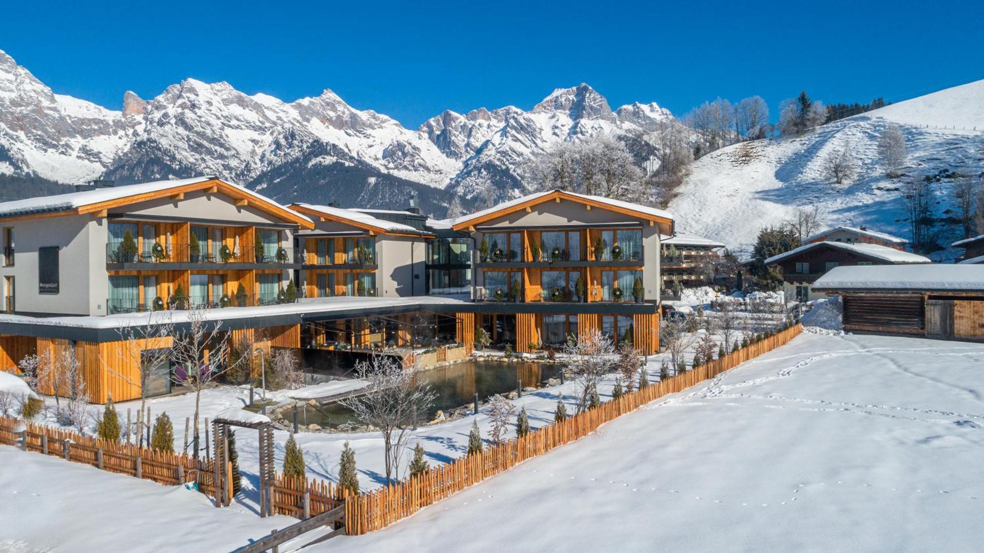 Hotel Morgenzeit -Natuerlich.Bed&Brunch Maria Alm am Steinernen Meer Exterior foto